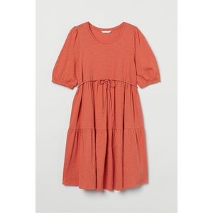 Maternity orange large dress